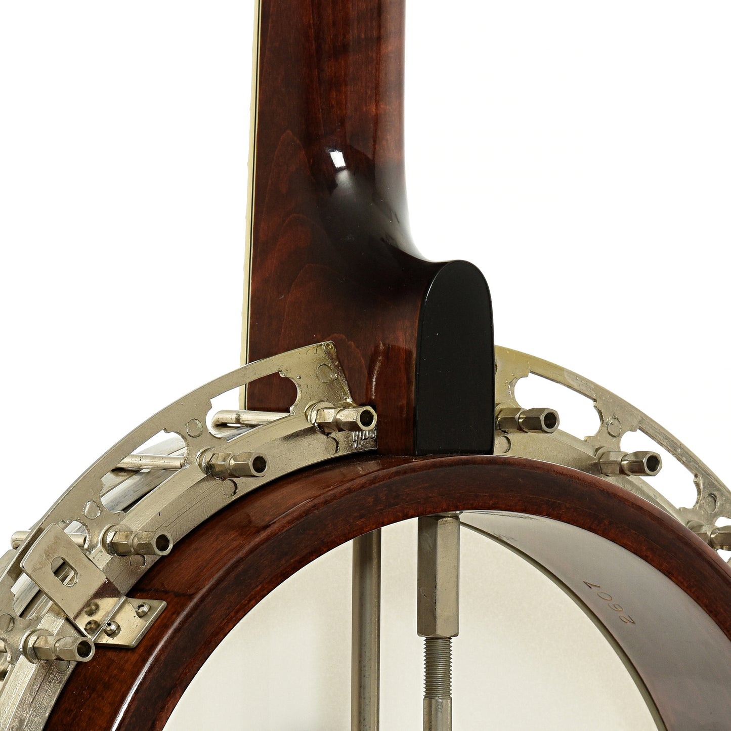 Neck joint and flange of Gibson Earl Scruggs Standard Banjo 