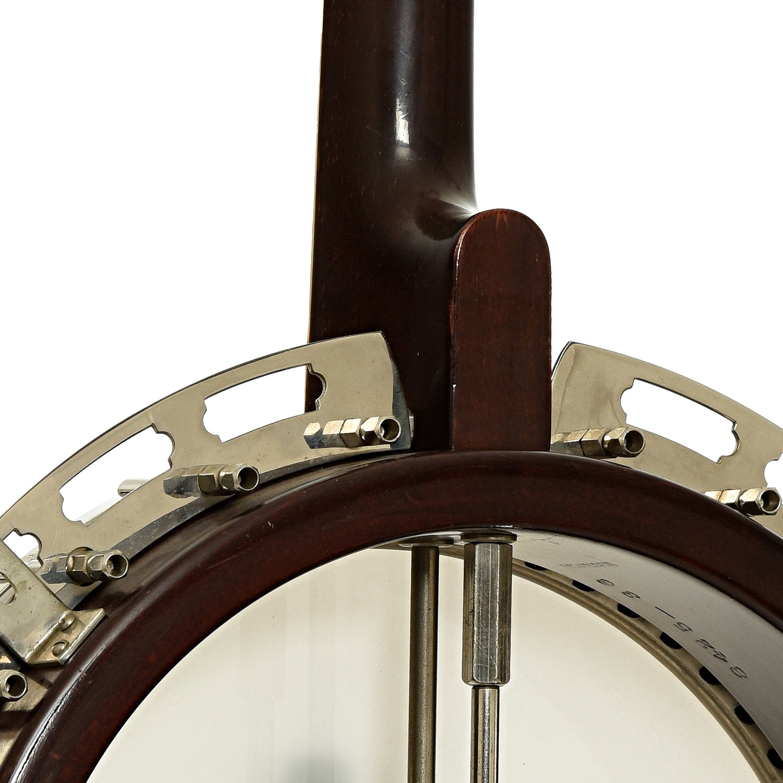 Neck joint of Gibson TB-3 Tenor Banjo