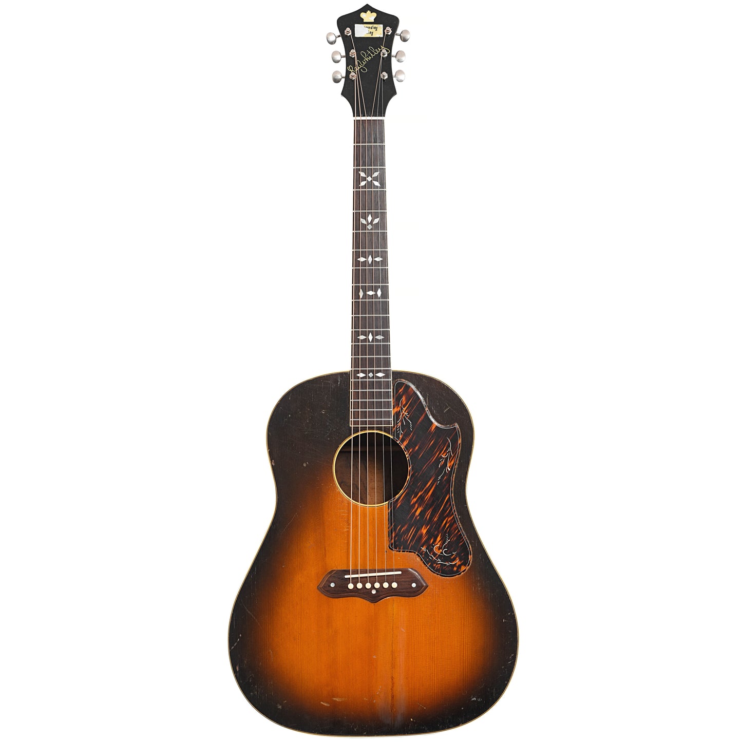 Full front of Recording King Ray Whitley (by Gibson) Acoustic Guitar (1939)