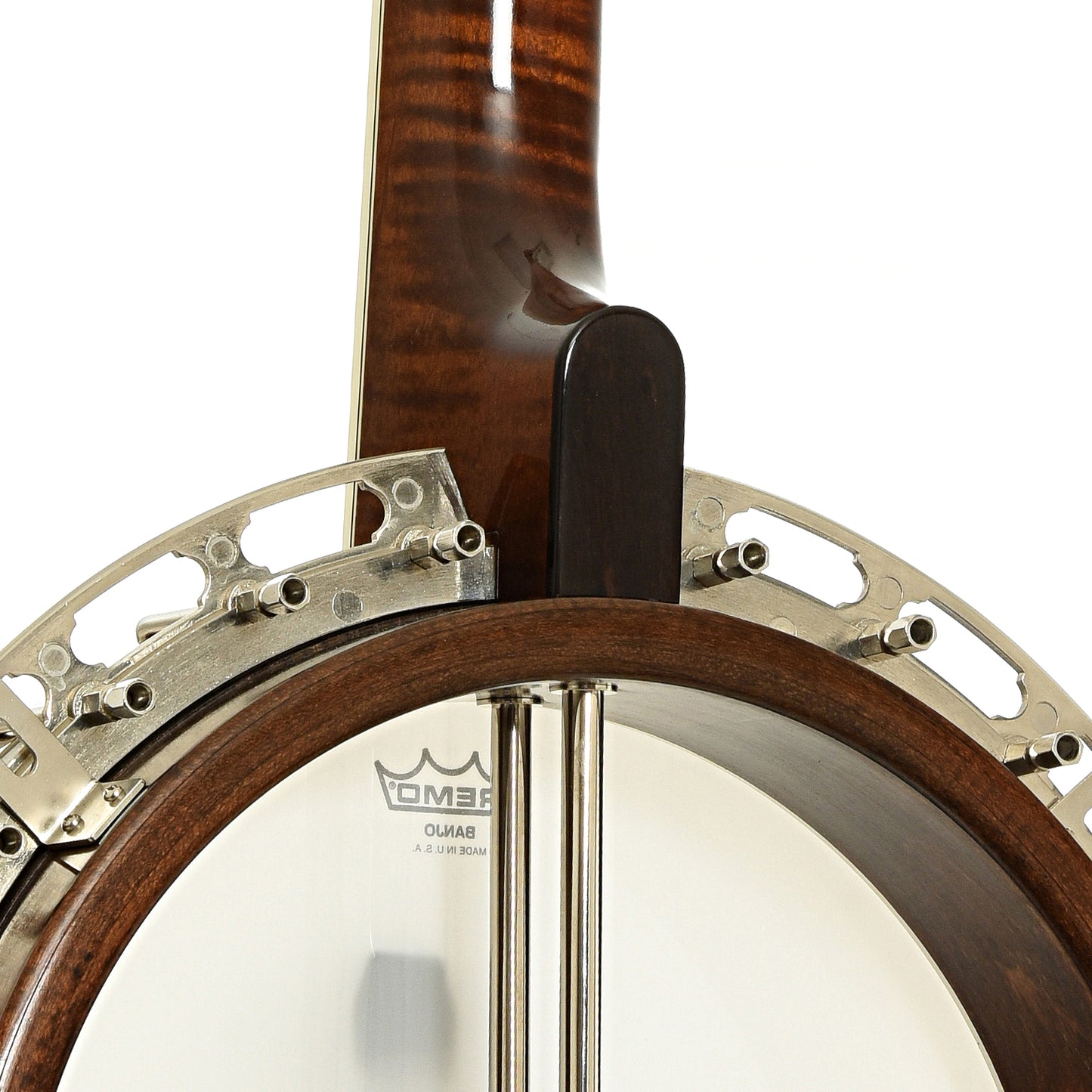 Neck joint of Deering Golden Era Resonator Banjo