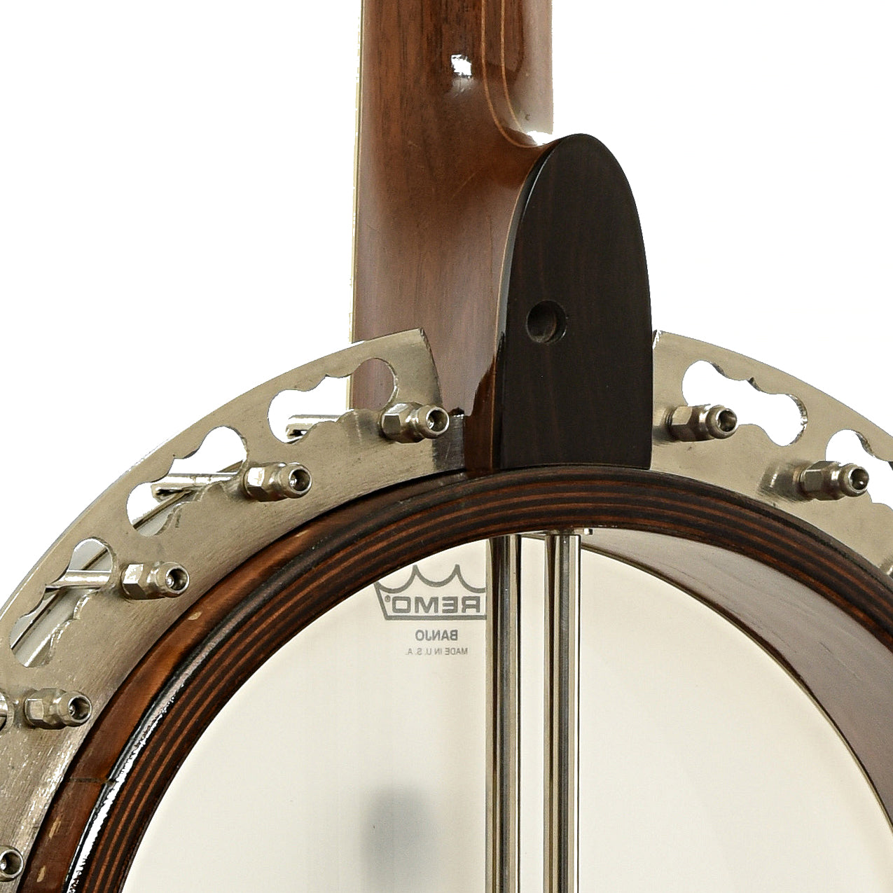 Neck joint of Ode Style C 6505 Resonator Banjo