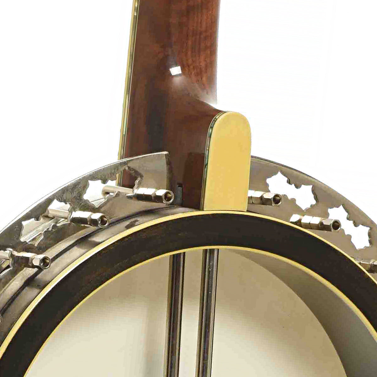 Heel of Stelling Staghorn Resonator Banjo