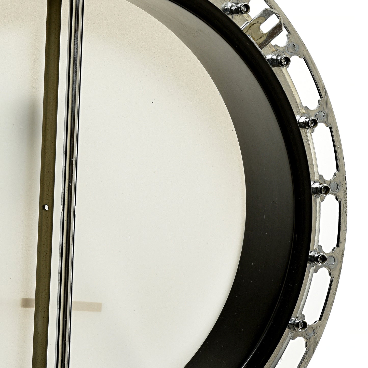 Inside rim of Gibson TB-100 Tenor Banjo 