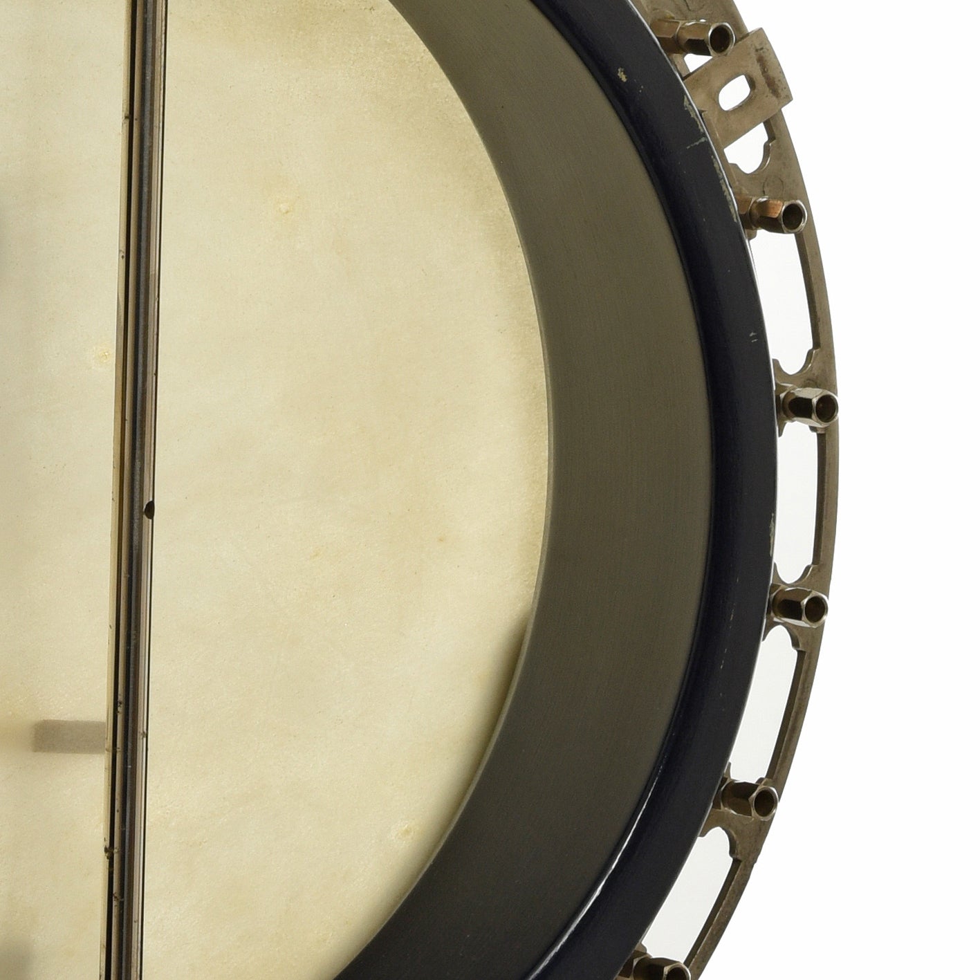 Inside rim of Gibson TB-11 Tenor Banjo 
