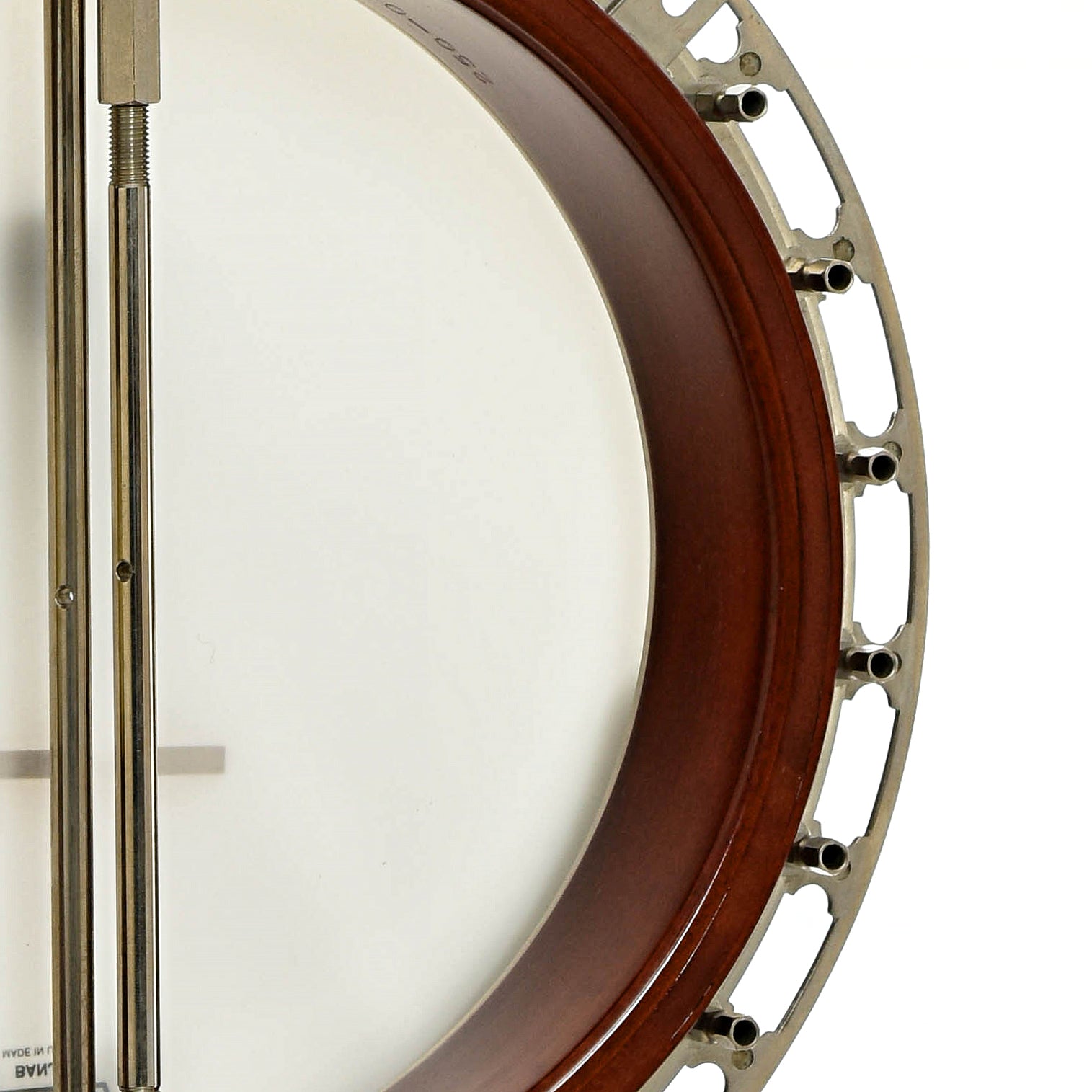 Inside rim of Gibson RB-250 Resonator Banjo