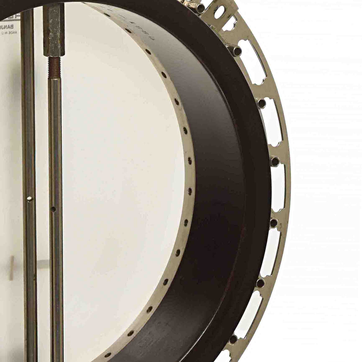 Back & Interior Rim of Gibson TB-3 Conversion Resonator Banjo
