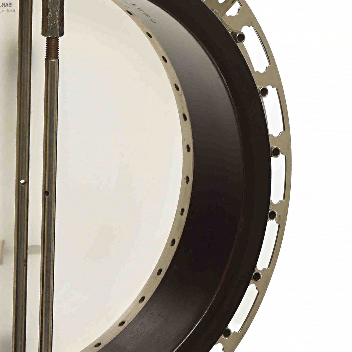 Back & Interior Rim of Gibson TB-3 Tenor Banjo