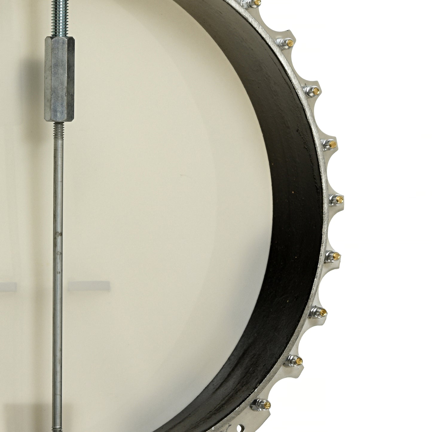 Inside rim of Kay Eagle Resonator Banjo