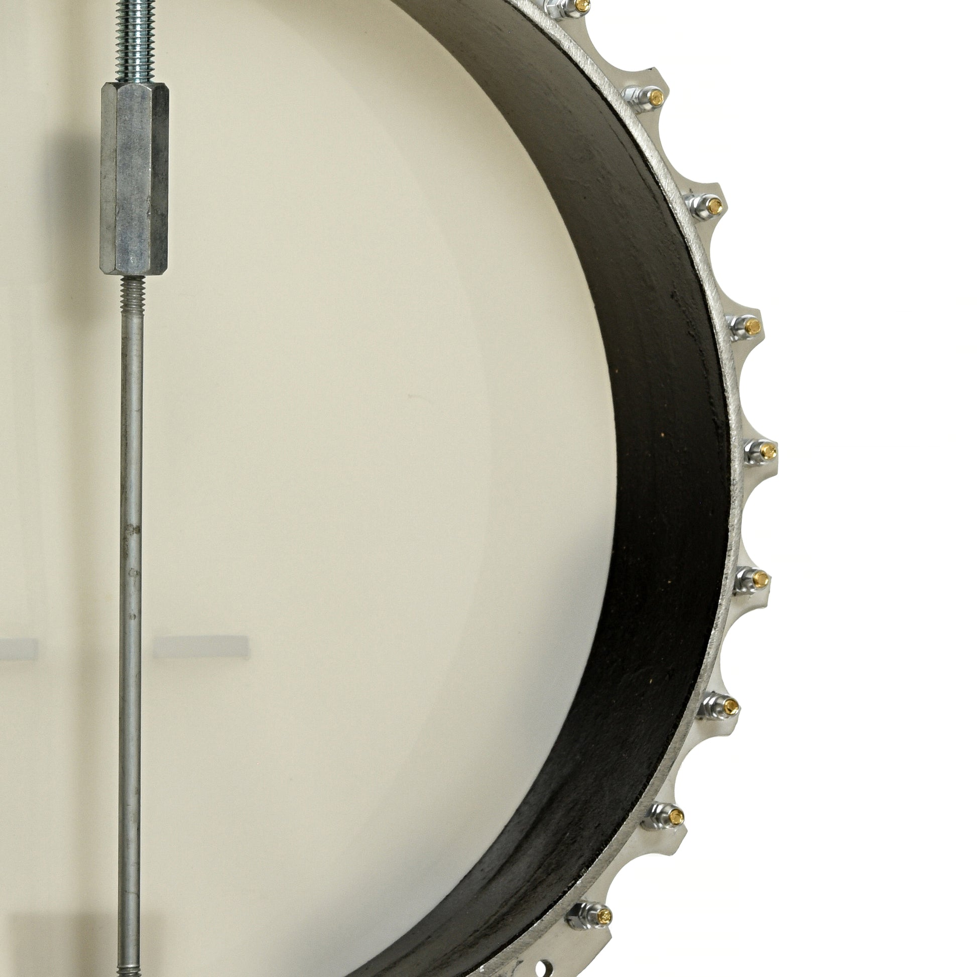 Inside rim of Kay Eagle Resonator Banjo