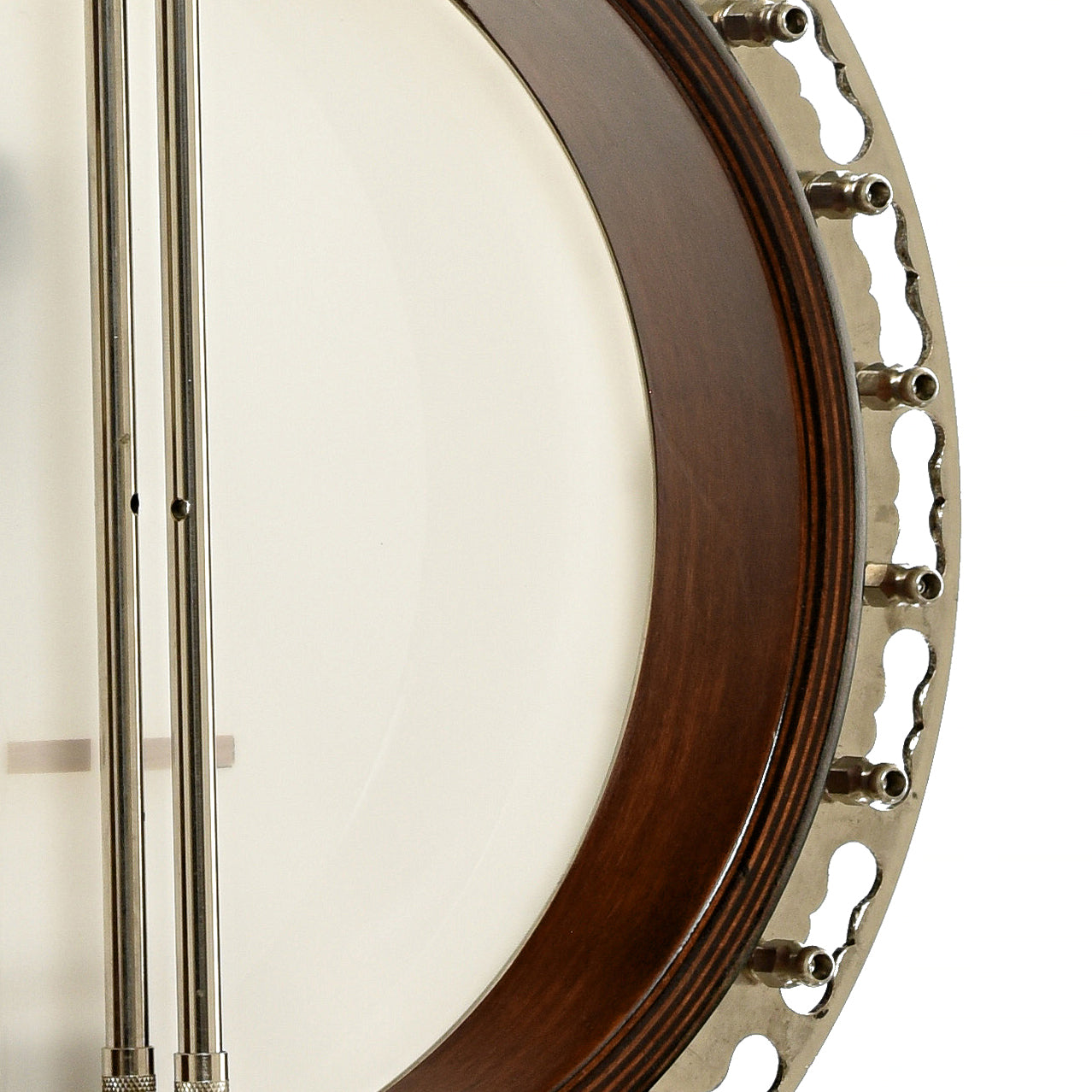 Inside rim of Ode Style C 6505 Resonator Banjo