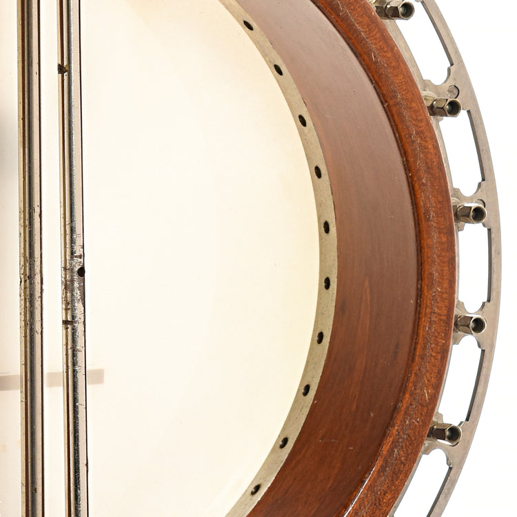 Inside of rim of Gibson TB-3 Conversion Banjo
