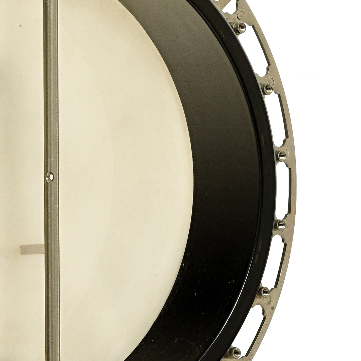 Inside rim of Gibson TB-100 Tenor Banjo 