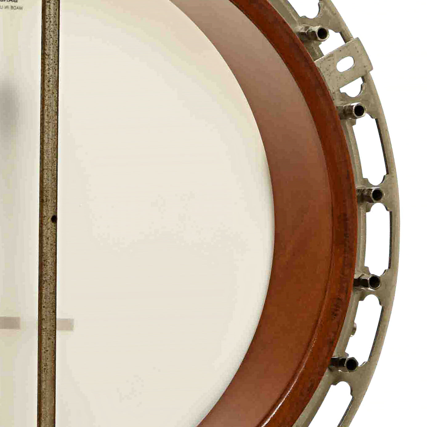 Inside rim of Gibson TB-00 Tenor Banjo
