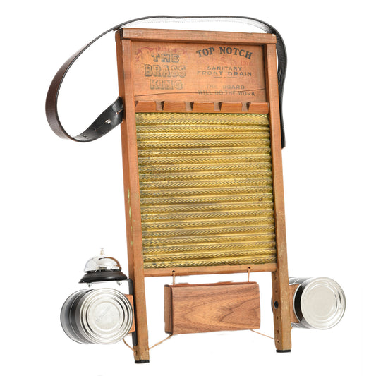Front and side of Pel-Tone Deluxe Washboard, WB107