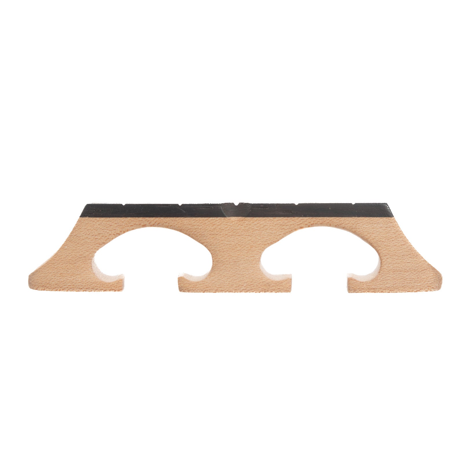 Front of Sampson Bluegrass Banjo Bridge, 5/8" MapleRosewood, Standard Spacing