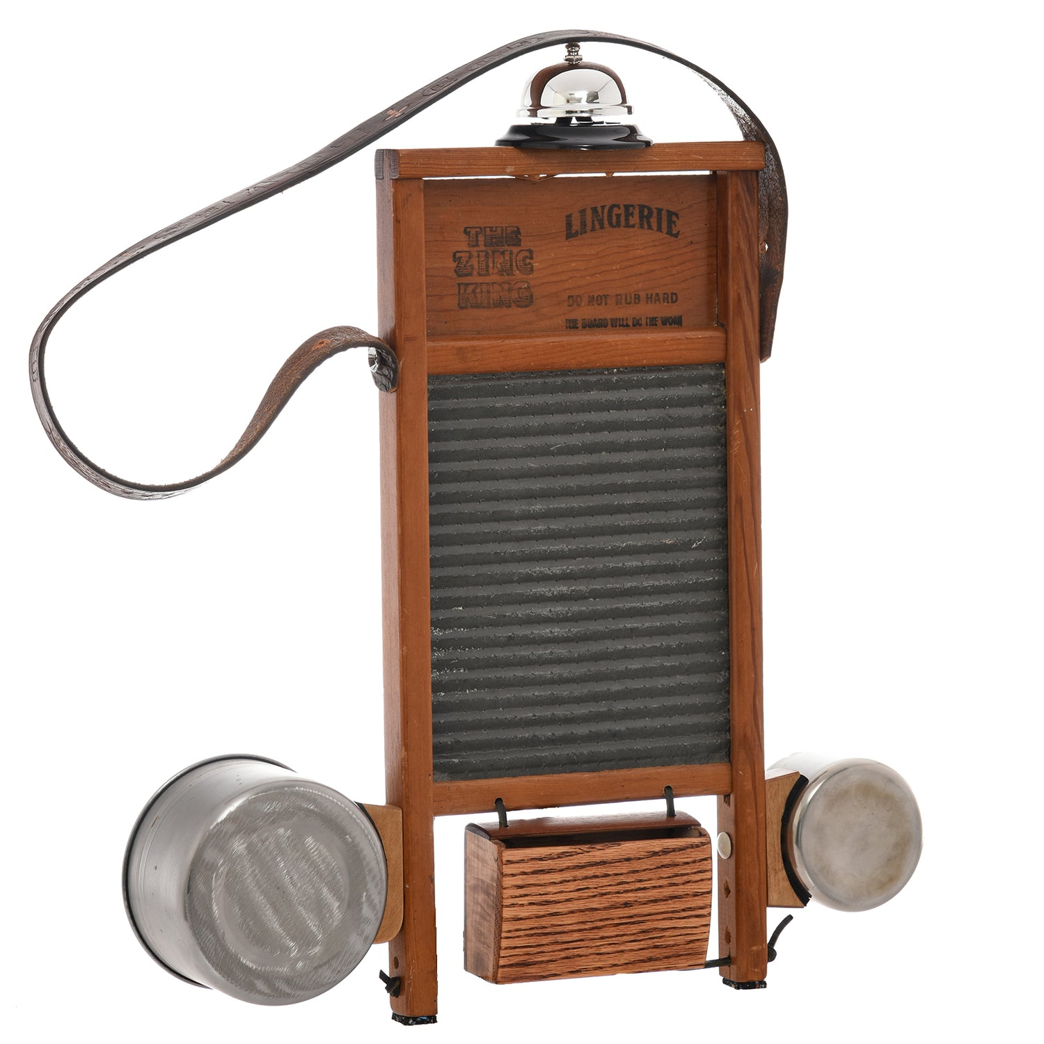 front and side of Pel-Tone Deluxe Washboard, WB102