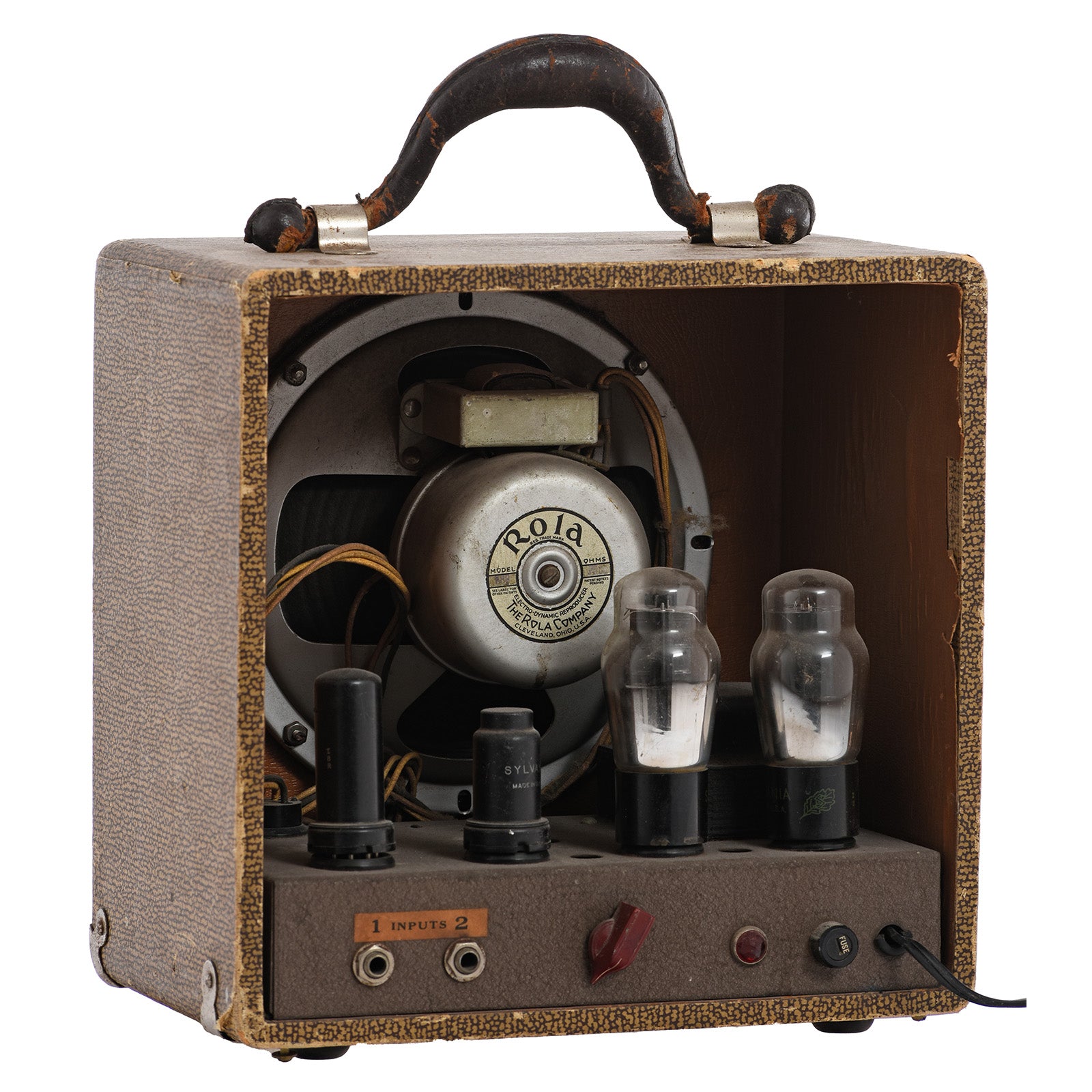 Back of Oahu 230-K Combo Amp (c.1940)