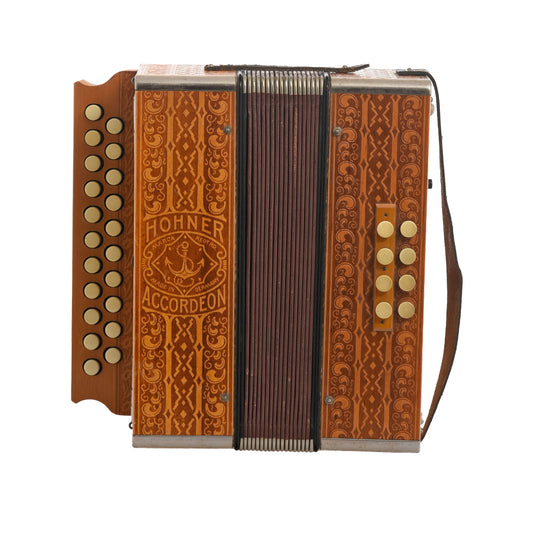 Front of Hohner Button Accordion (1920s)
