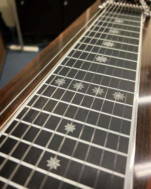 Showroom photo of Franklin 12-String Pedal Steel Guitar (c.1990)