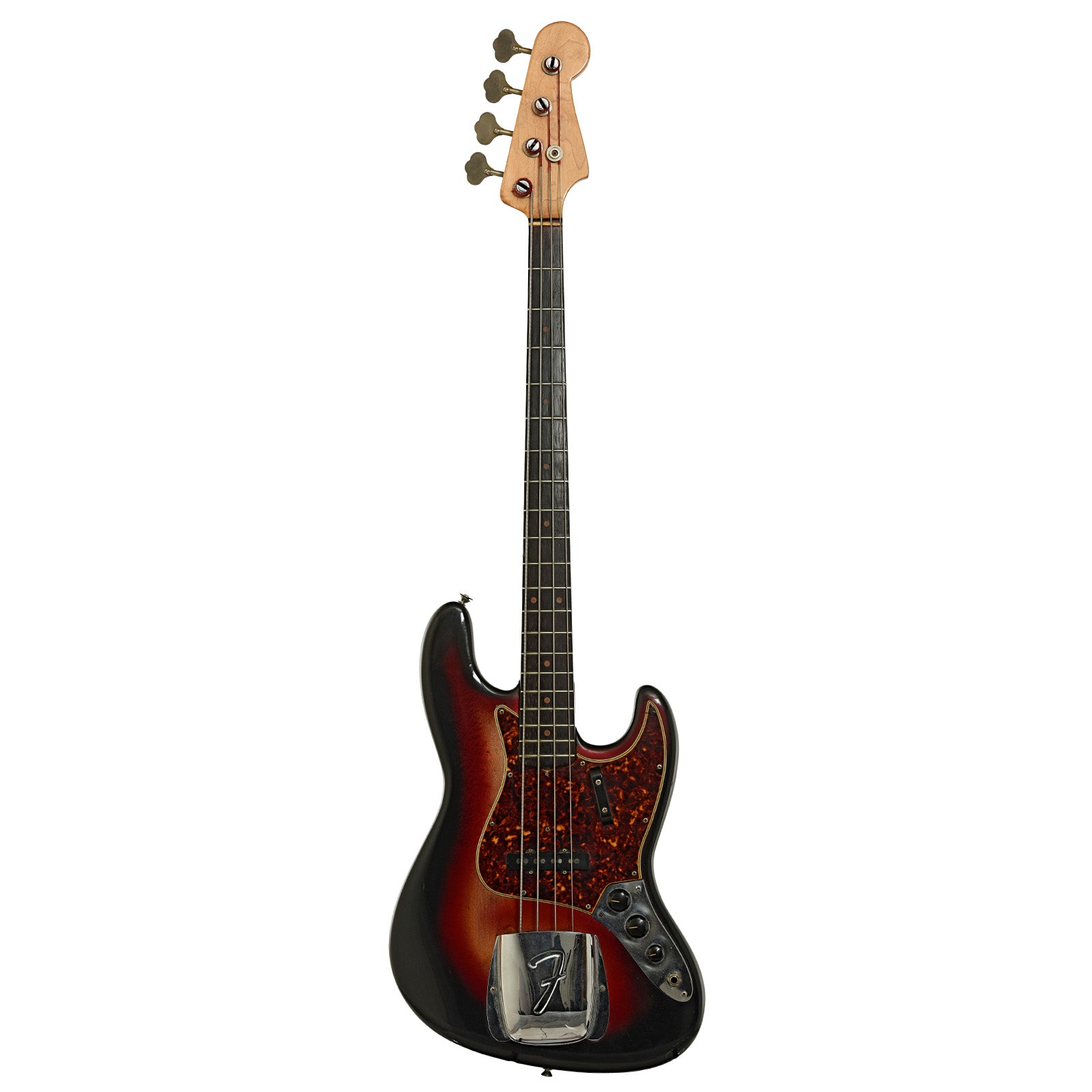 Full front of Fender Jazz Electric Bass