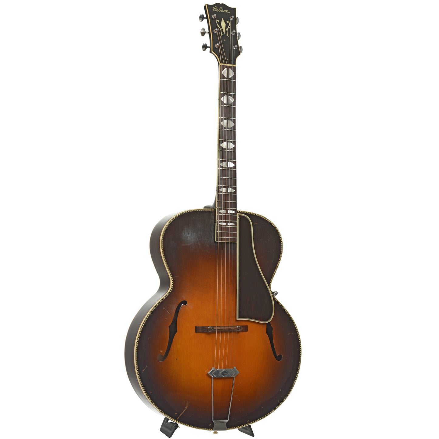 Full front and side of Gibson L-10 Archtop Acoustic Guitar 