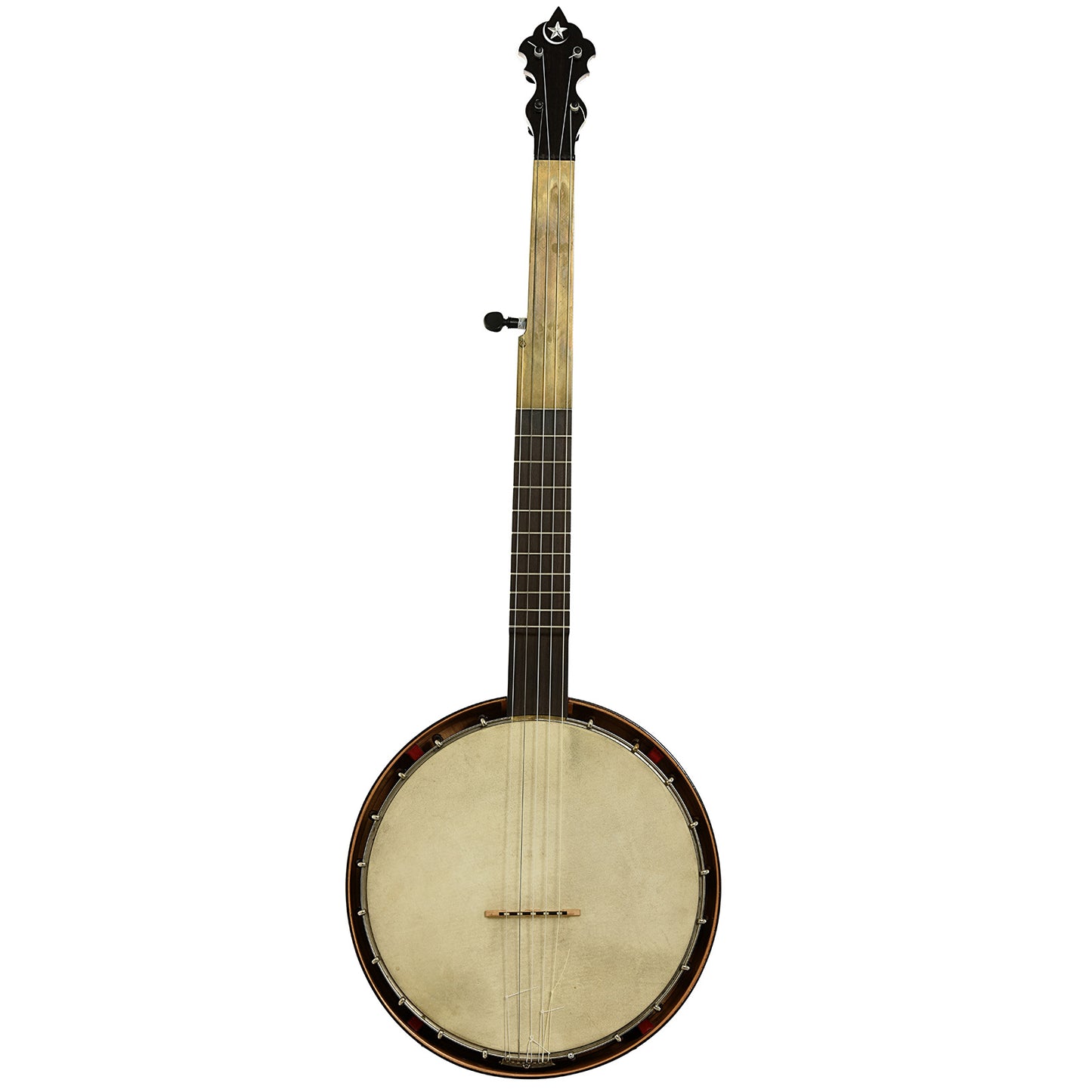 Full front of Weymann Conversion Open Back Banjo