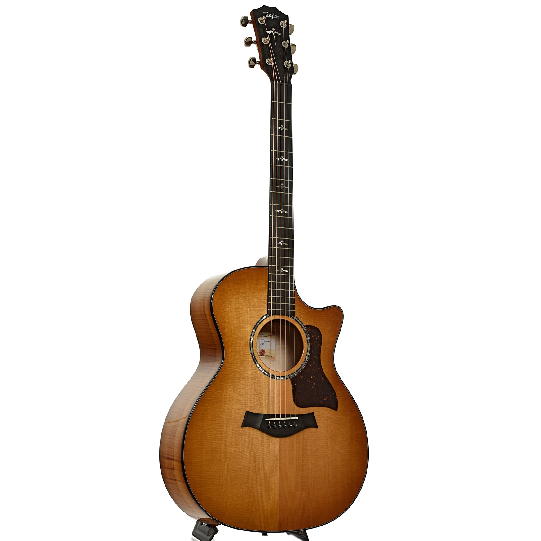 Full front and side of Taylor Next Generation 614ce Acoustic-Electric Guitar