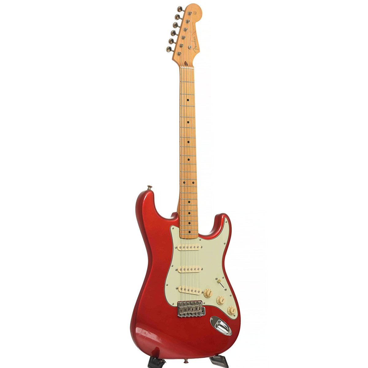 Full Front & Side of Fender ST-54 Stratocaster Reissue MIJ Electric Guitar