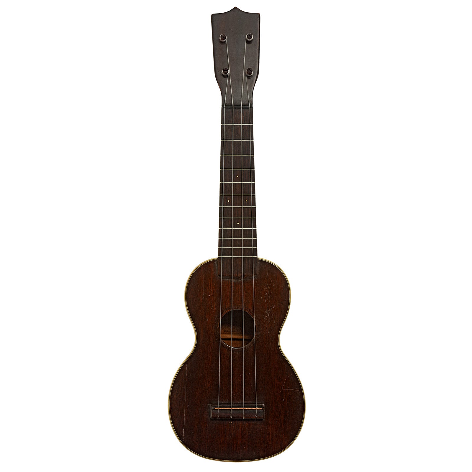 Full front of Martin Style 2 Soprano Ukulele 