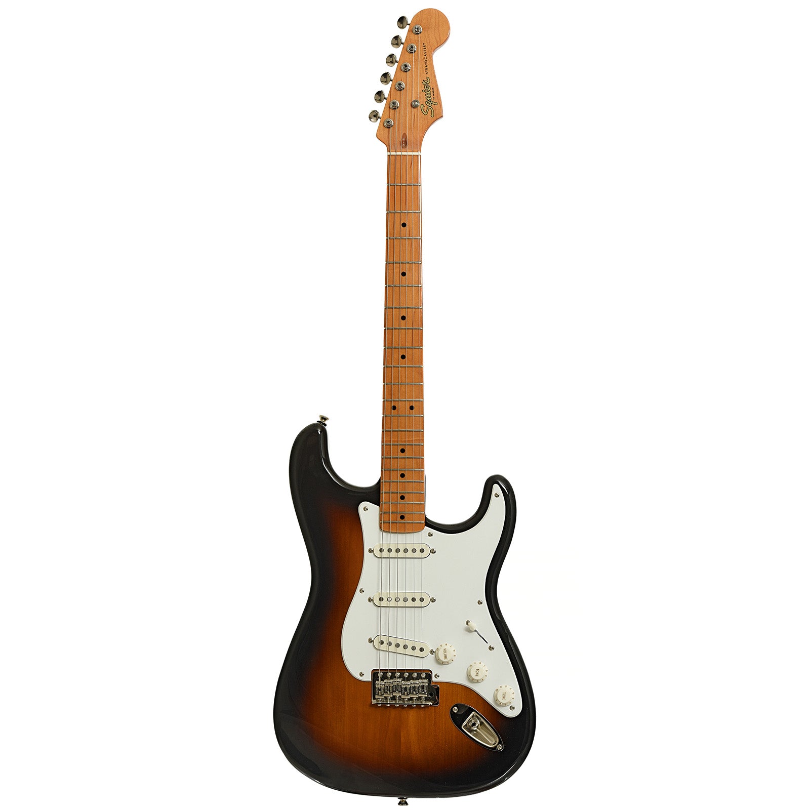 Full front of Fender Squier Classic Vibe Stratocaster                                                                                                                                                                                                                                                  