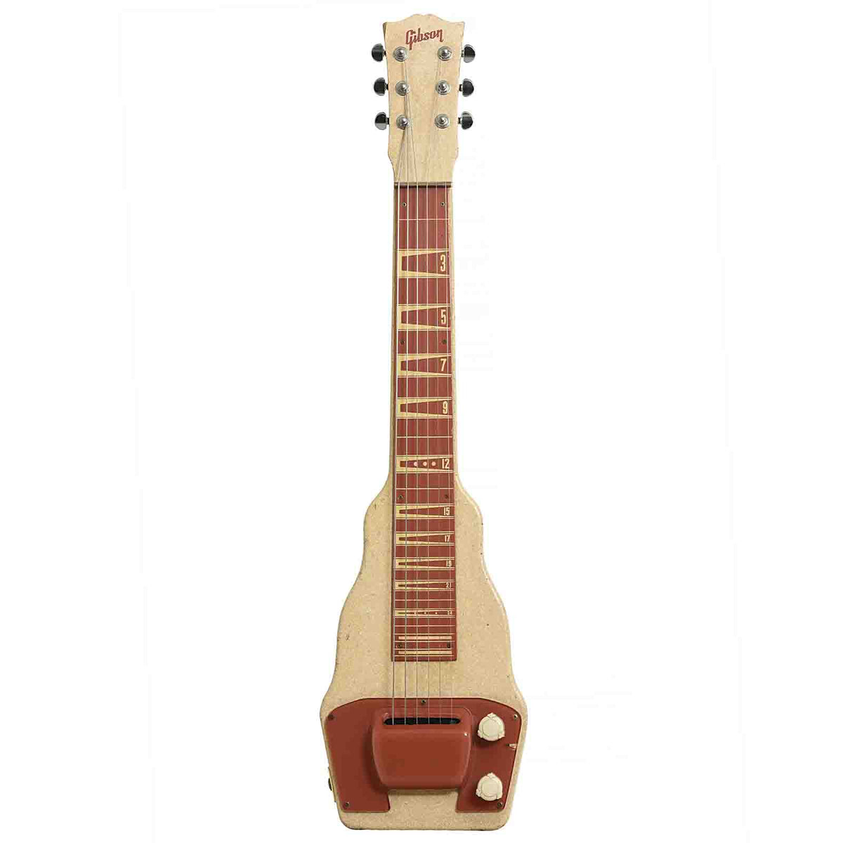 Full Front of Gibson BR-9 Lap Steel Guitar