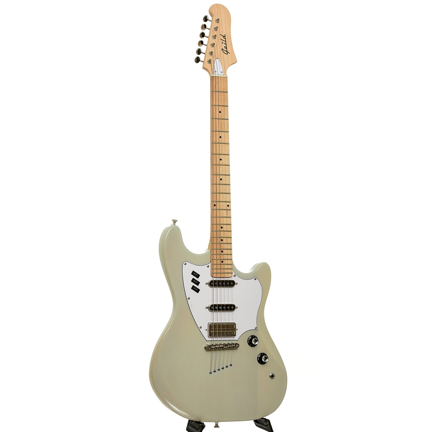 Full front and side of Guild Surfliner Electric Guitar
