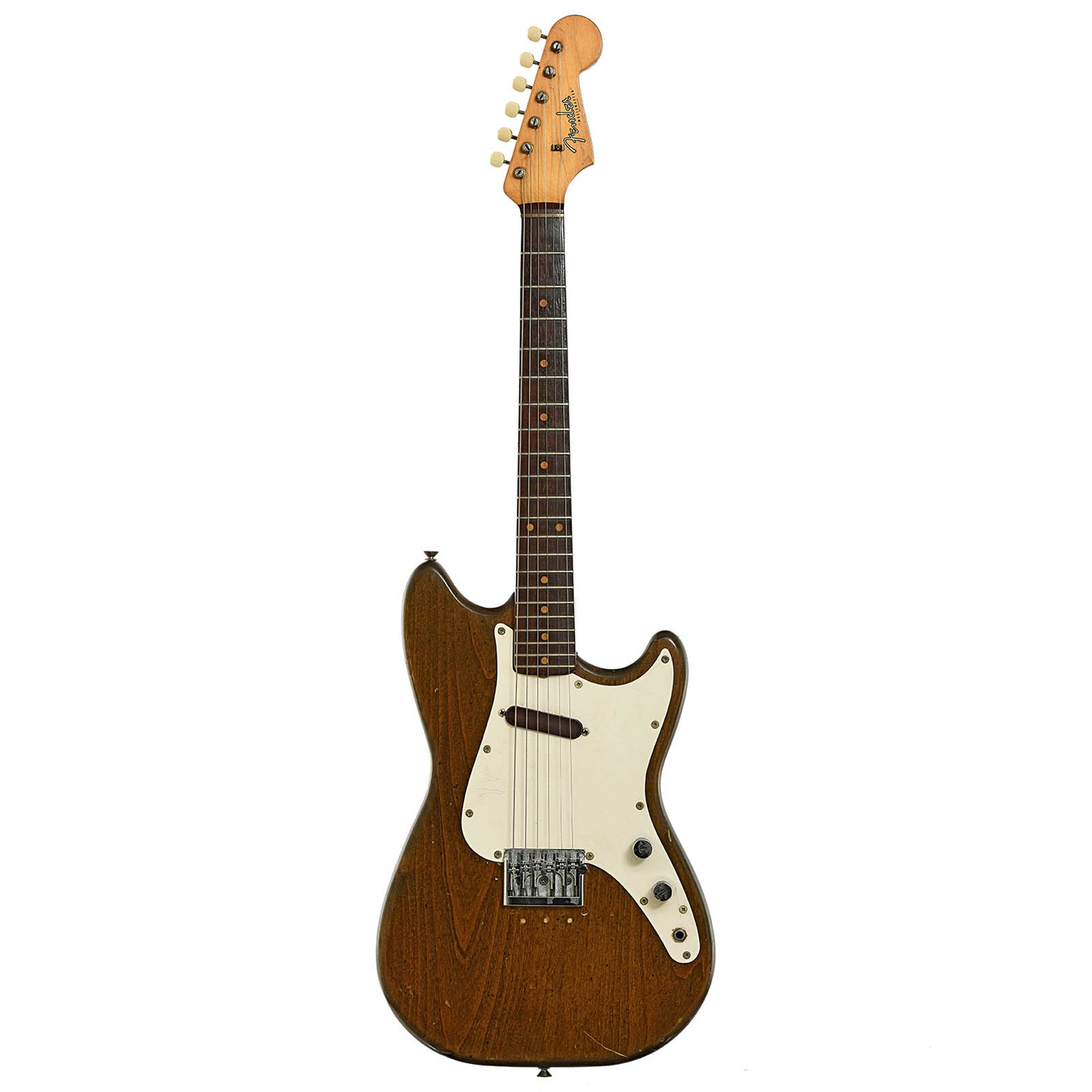 Full front of Fender Musicmaster Electric Guitar 