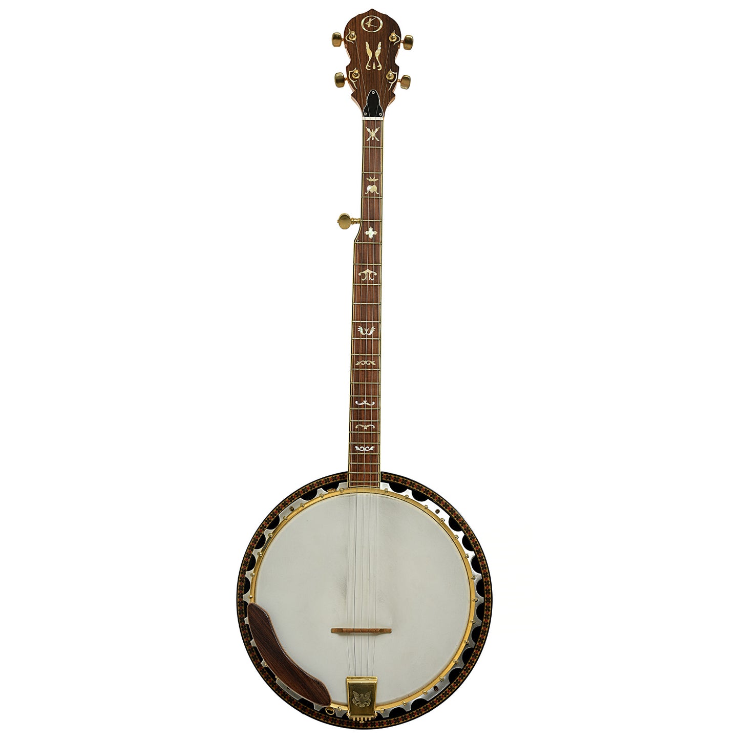 Front of Kay Eagle Resonator Banjo