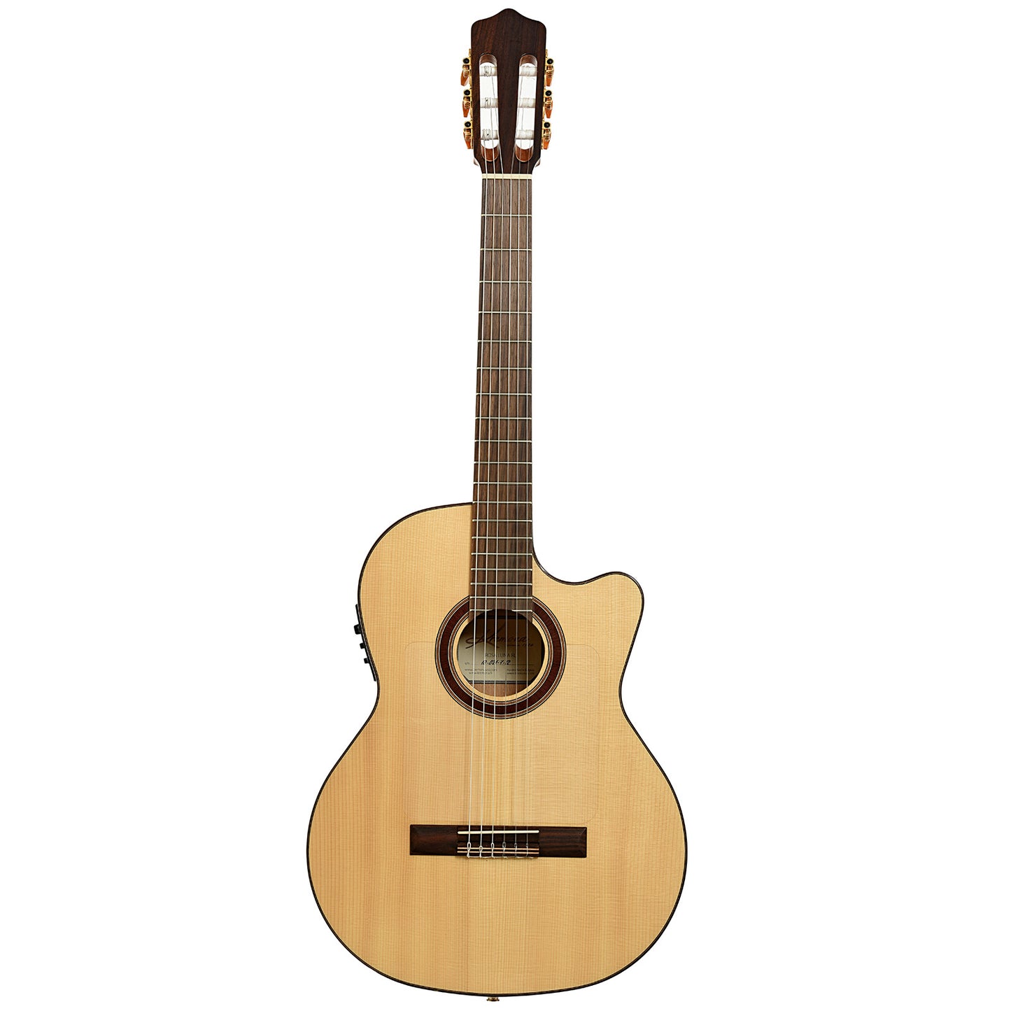 Full front of Kremona Rosa Luna RL Flamenco Guitar  