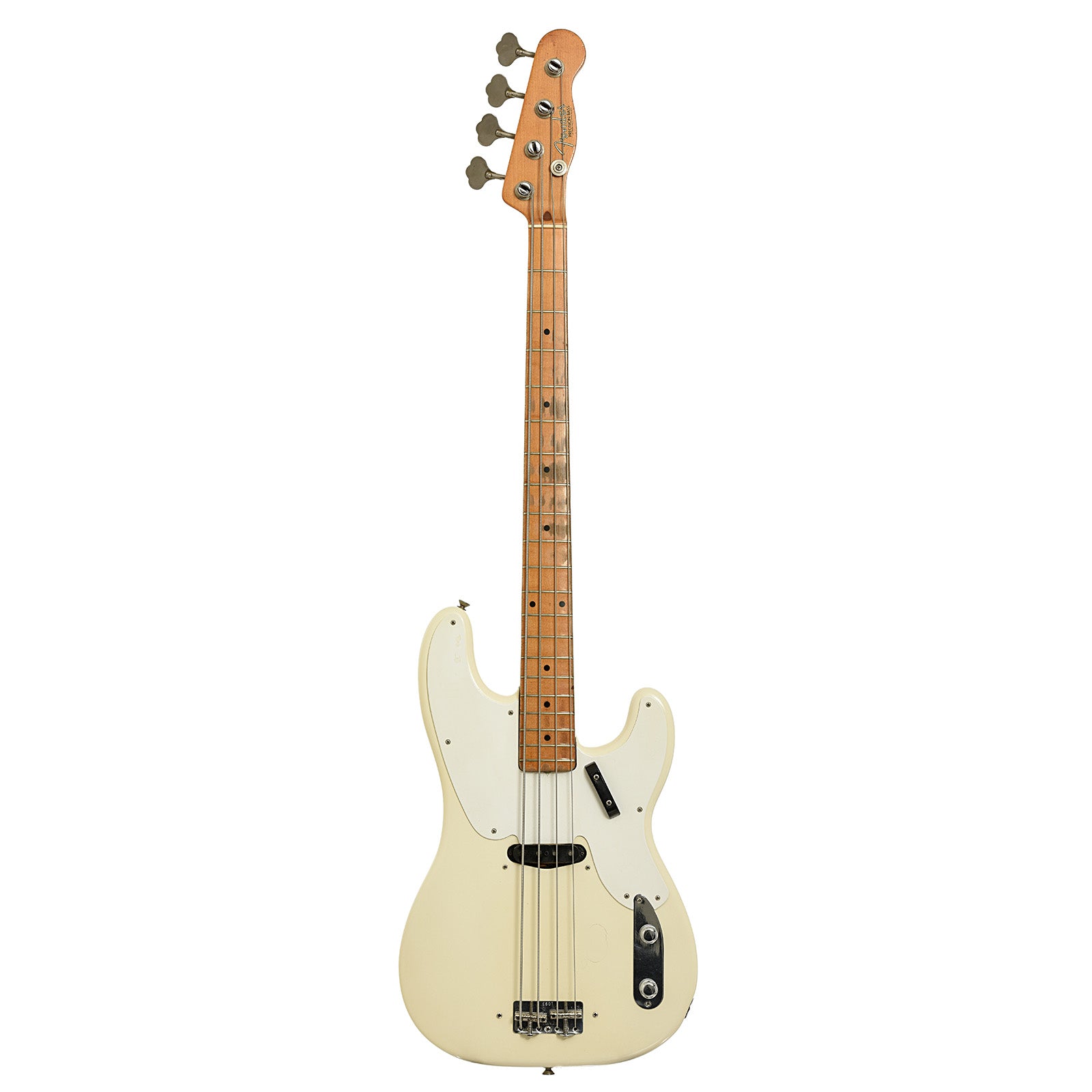 Full front of Fender Precision Bass