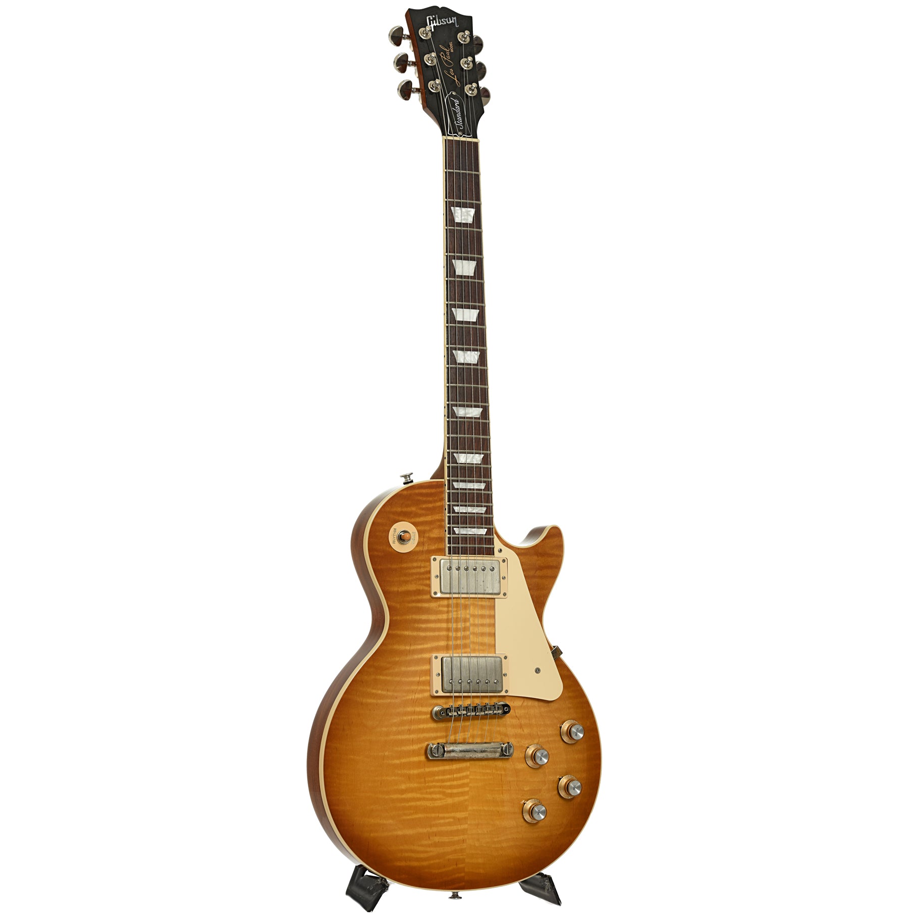 Full front and side of Gibson Les Paul LPS6W Electric Guitar