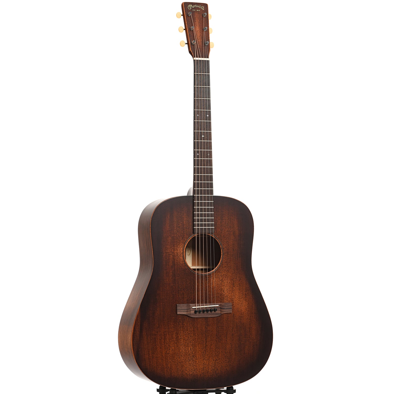 Full front and side of Martin D-15M Streetmaster