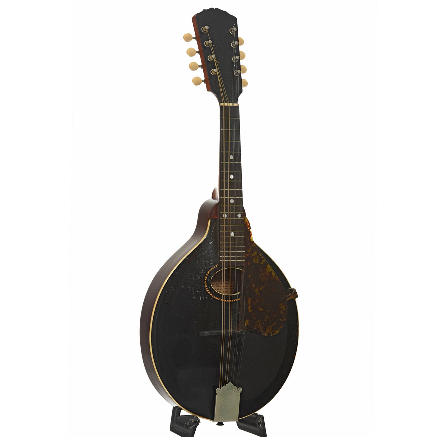 Full front and side of Gibson A Mandolin