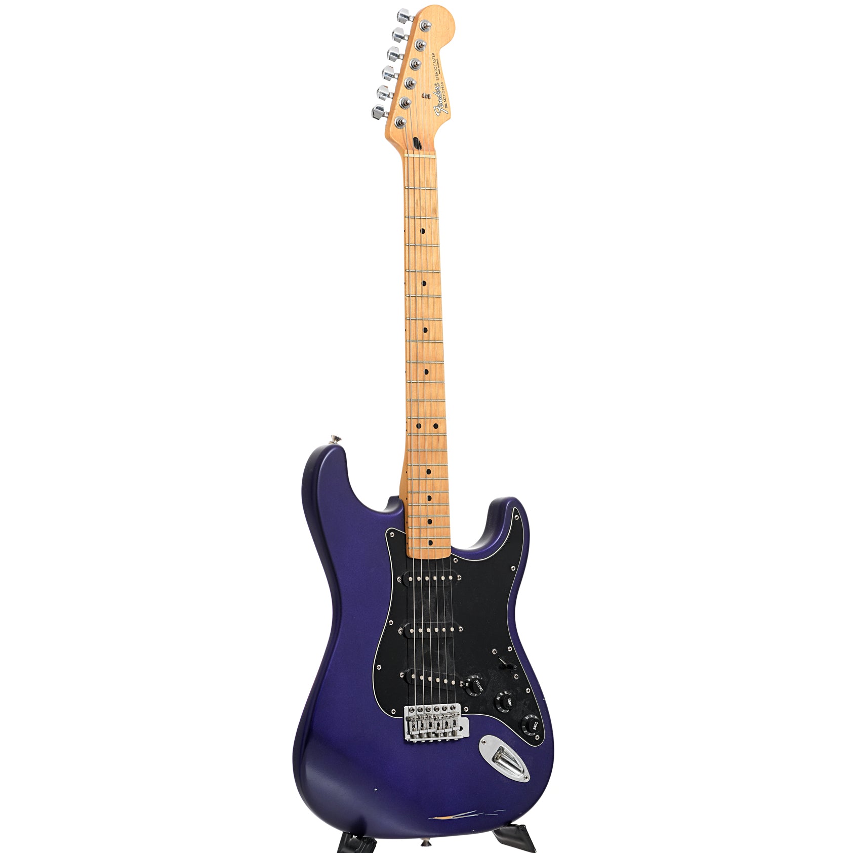 Full Front and side of Fender Standard Stratocaster (2022)
