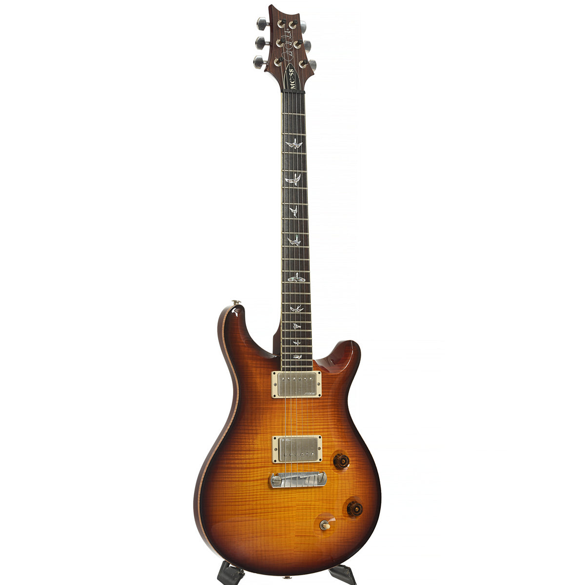 Full front and side of PRS MC-58 McCarty Electric Guitar 