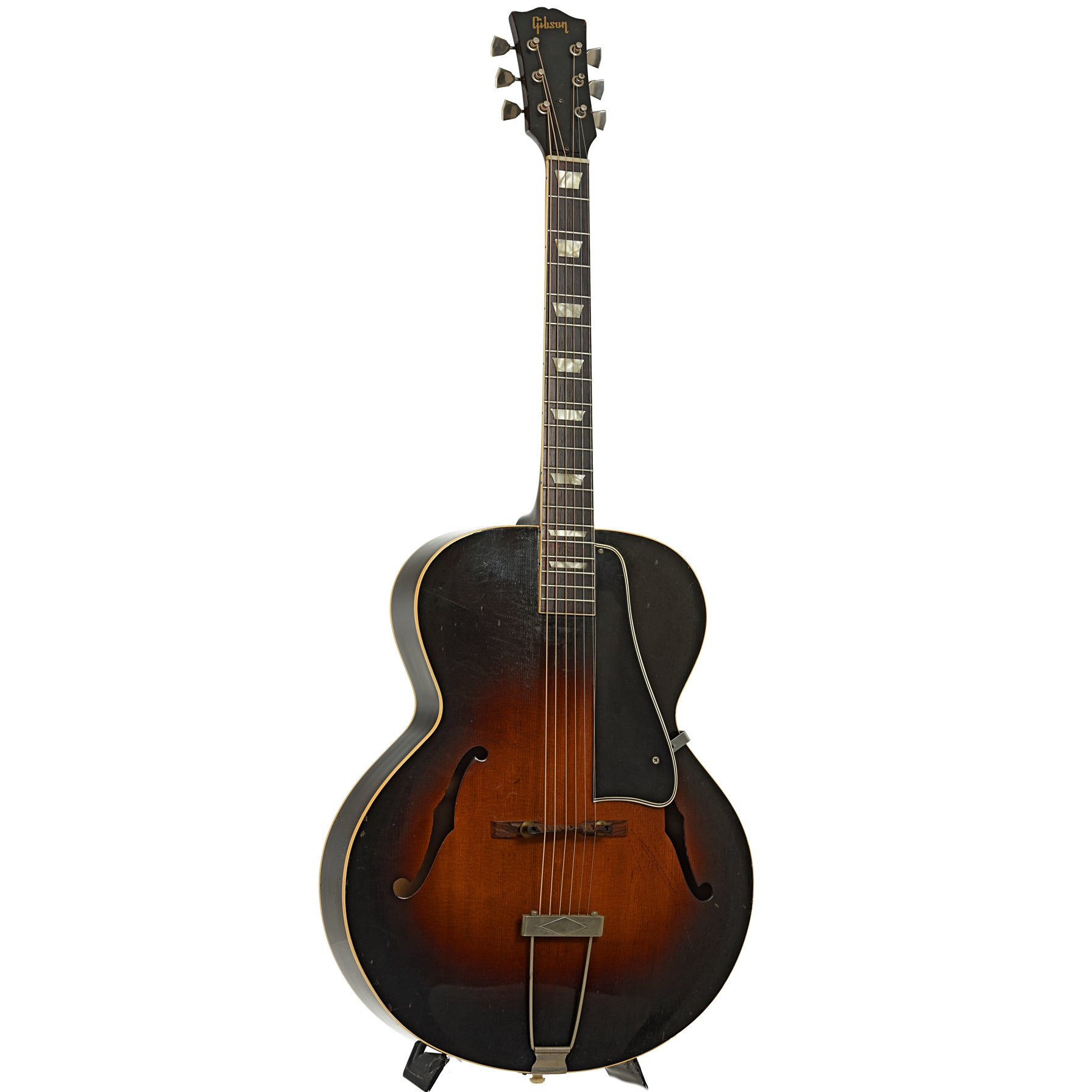 Full front and side of Gibson L-50 Archtop Acoustic Guitar