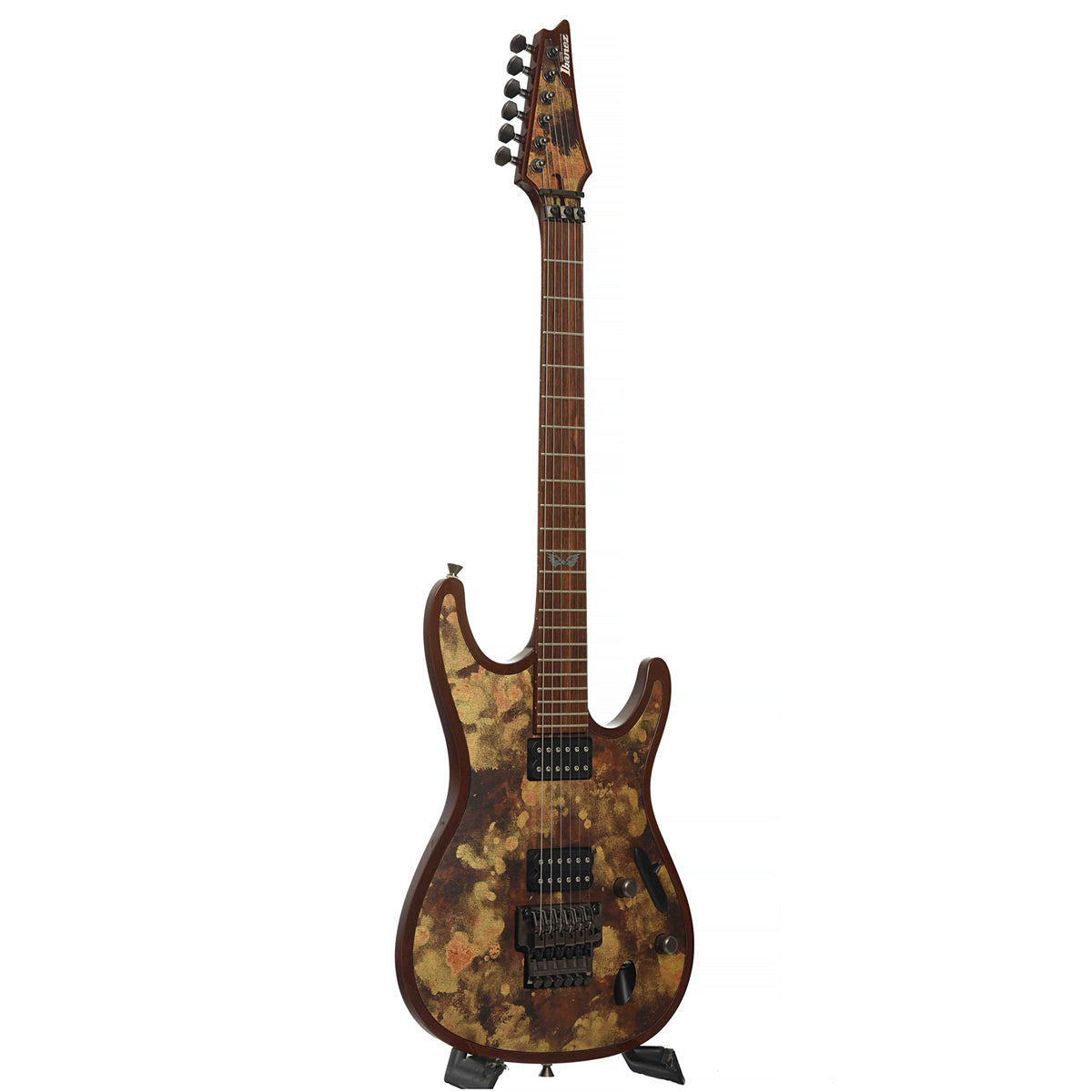 Full front and side of Ibanez J Custom JCS21 Limited Edition