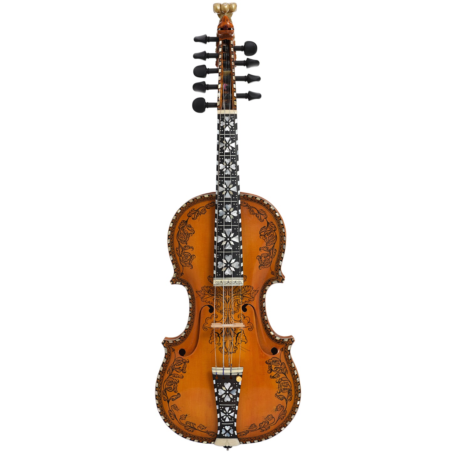Full front of Hardanger Violin (2014)