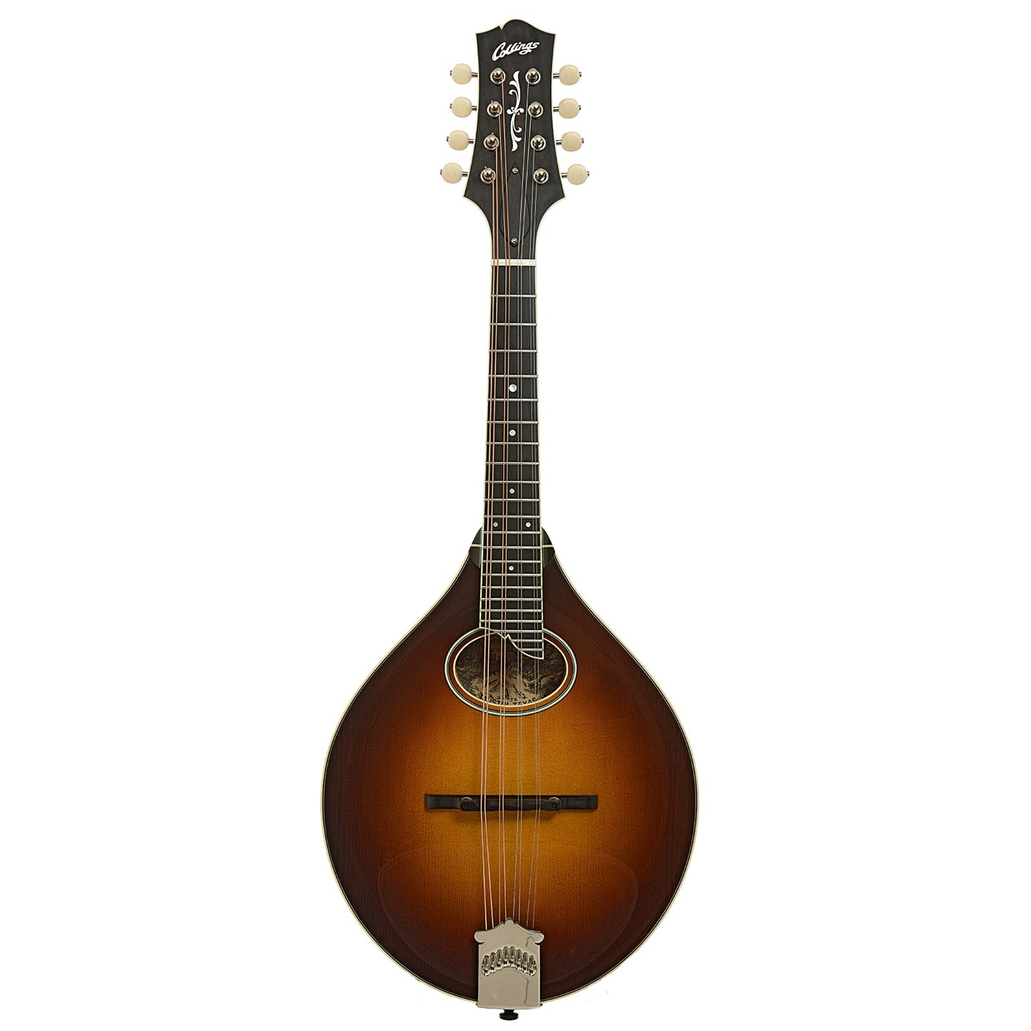 Full front of Collings MT2 O A-Style Oval Hole Mandolin 