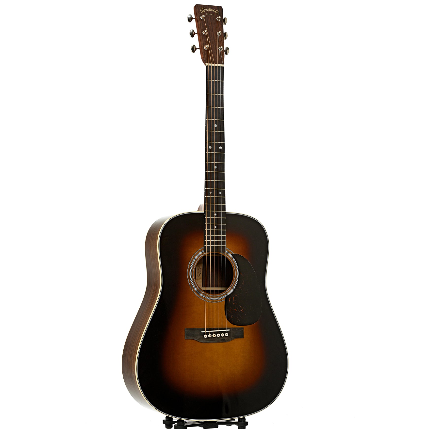 Martin D-28 Sunburst Guitar & Case – Elderly Instruments