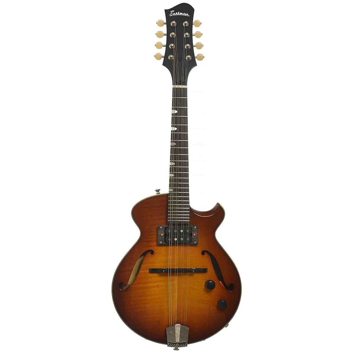 Eastman ERM El Rey Mandolin & Case, Goldburst, Full Front