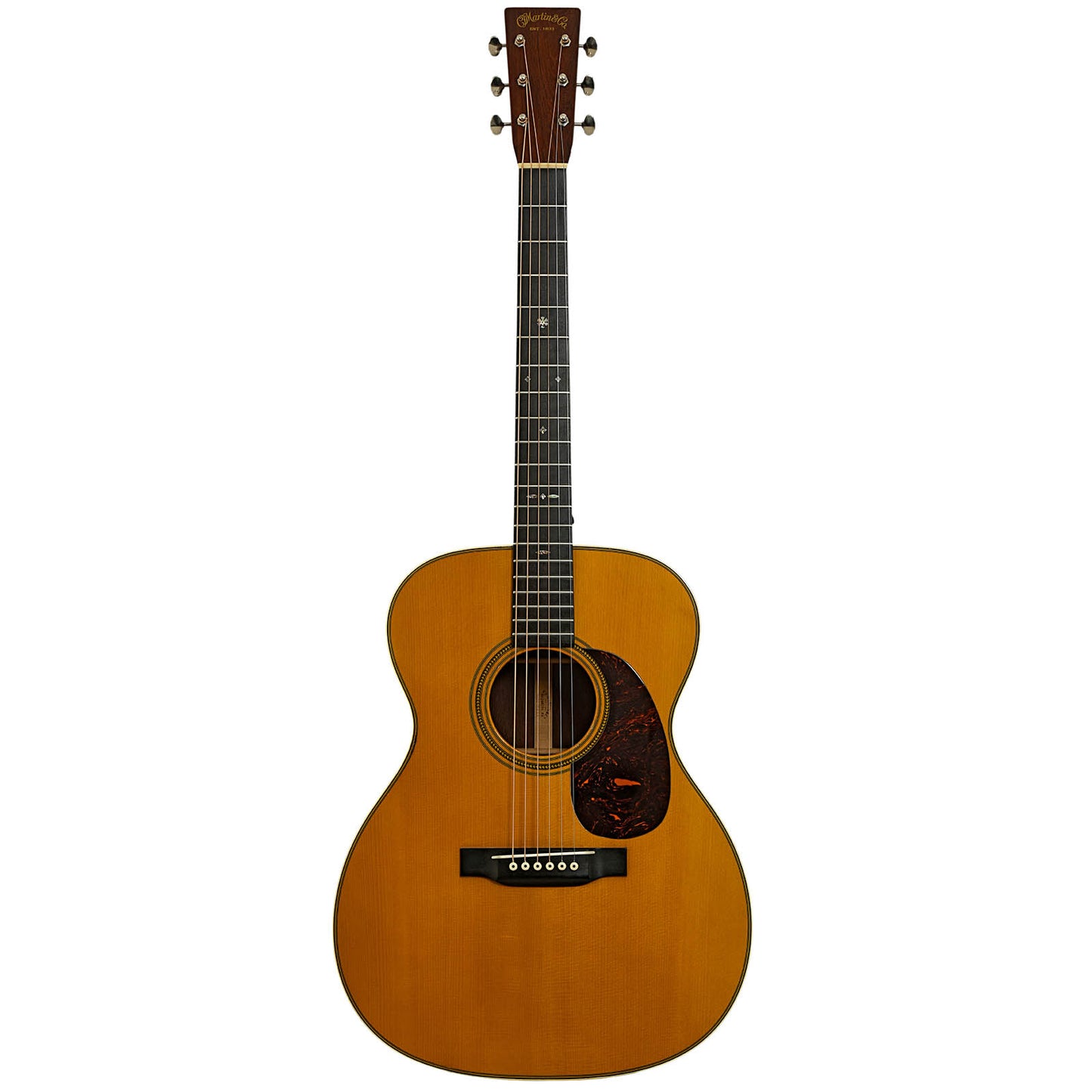 Full front of Martin Custom 000-28 Acoustic Guitar