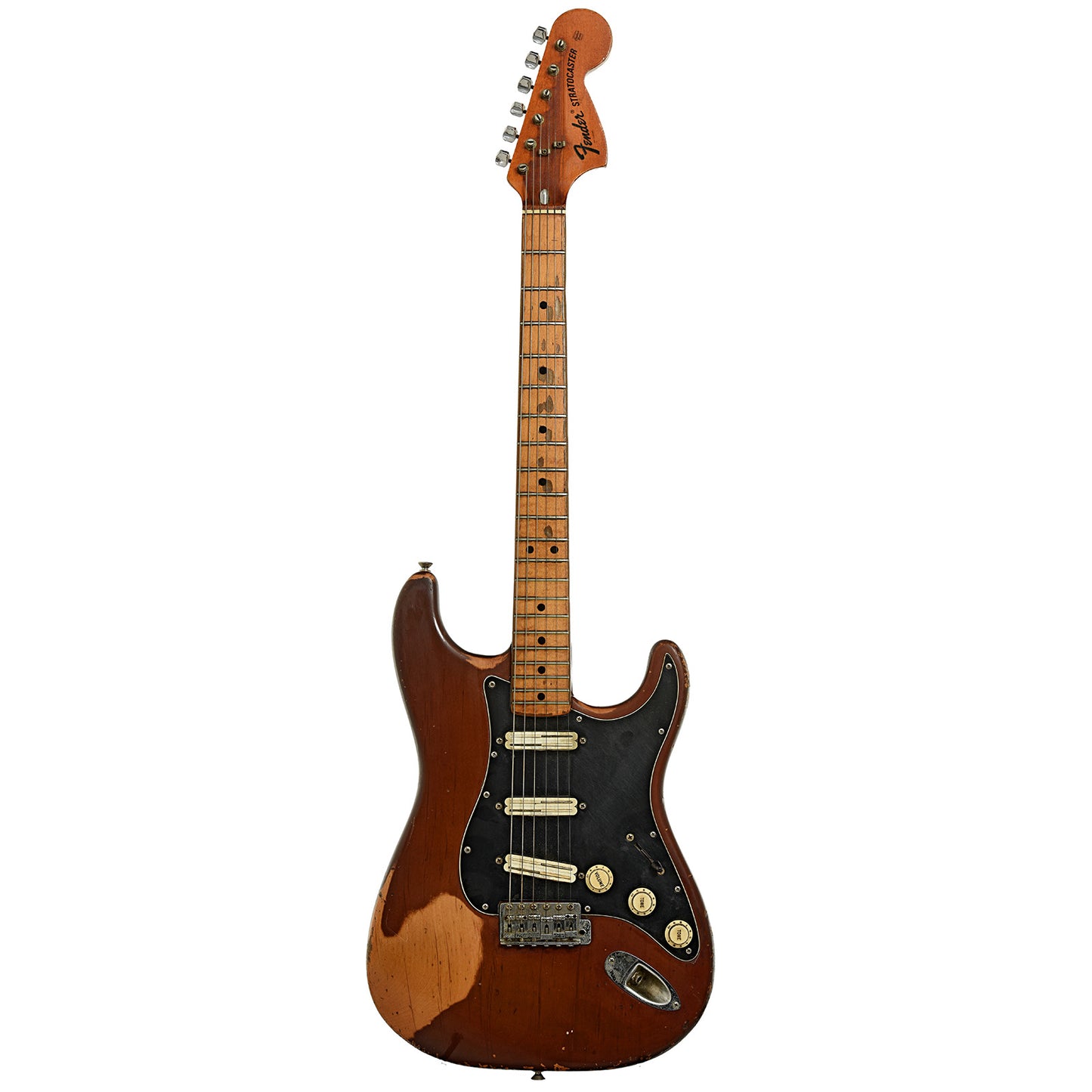 Full front of Fender Stratocaster Electric Guitar 