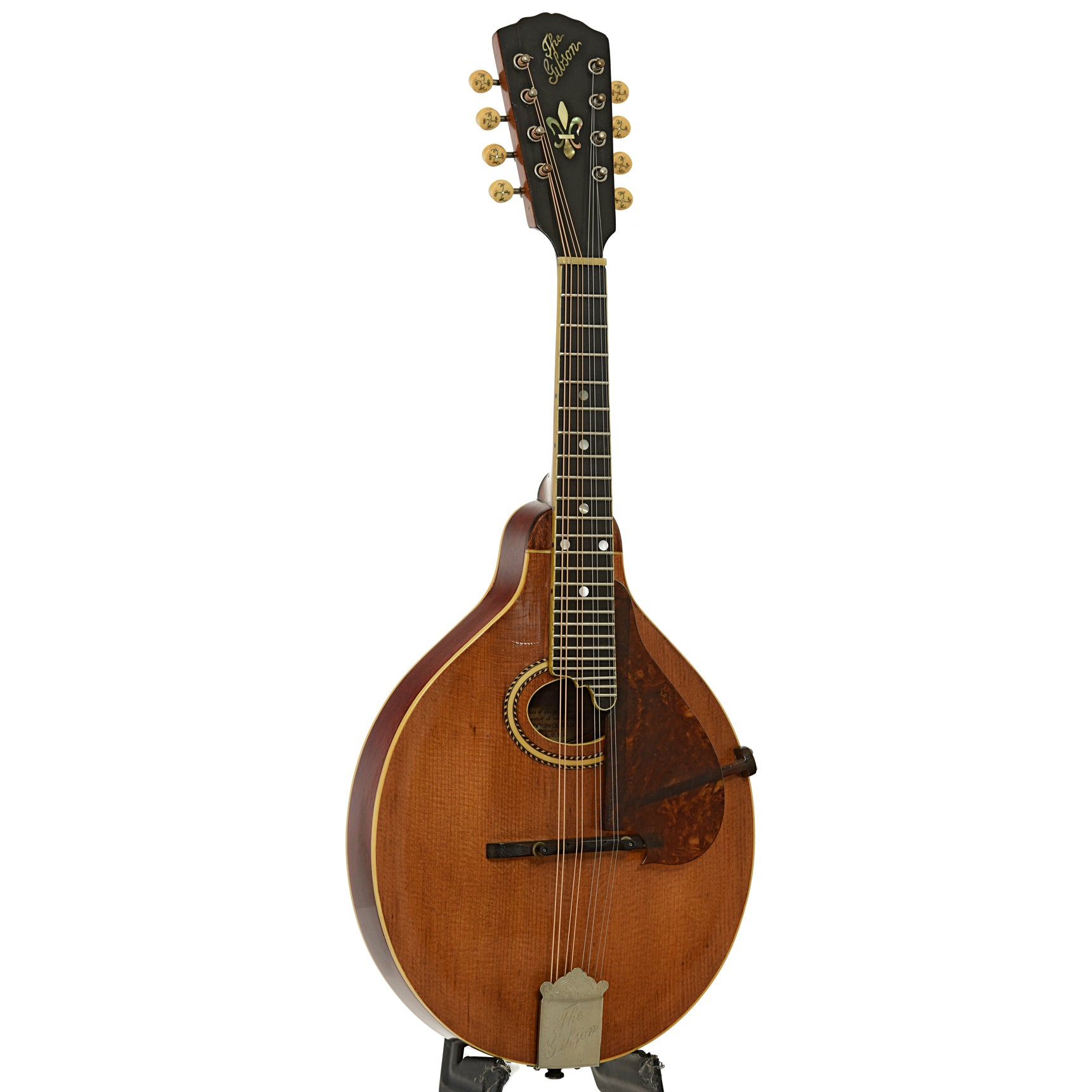 Full front and side of Gibson A-4 Mandolin 